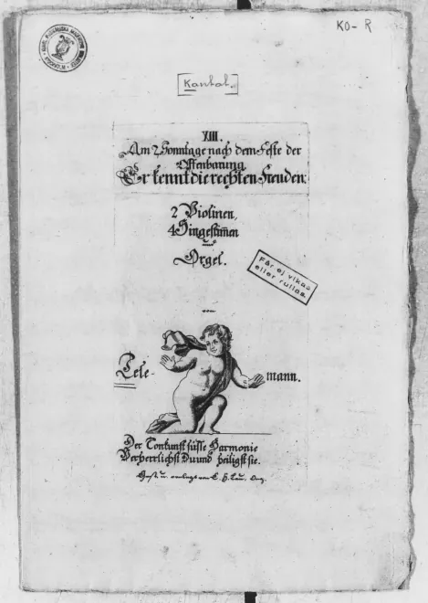 First page of Er kennt die rechten Freudenstunden