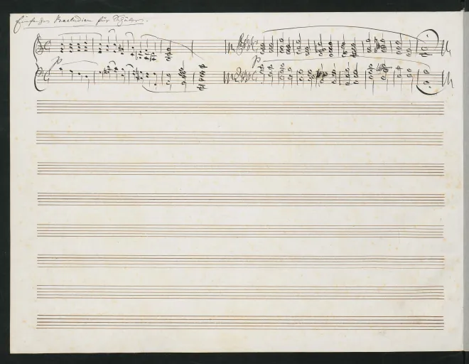 First page of Einfach Praeludien für Schüler