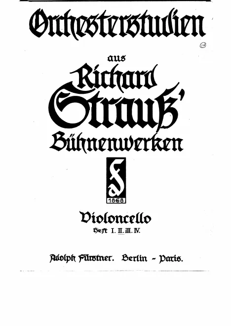First page of Salome