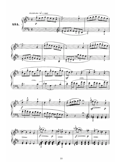 First page of Keyboard Sonata in D major