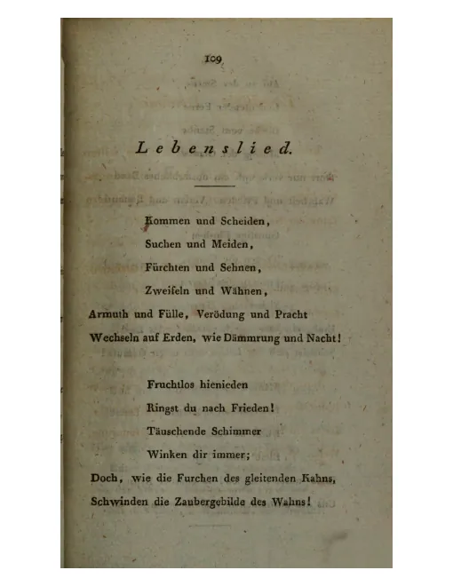 First page of Lebensbild