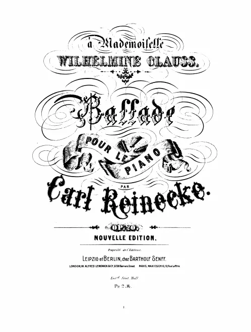First page of Ballade
