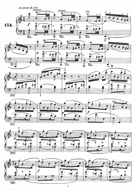 First page of Keyboard Sonata in C major
