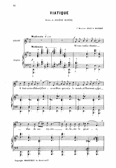 First page of Viatique