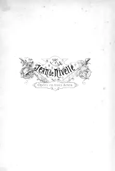 First page of Jean de Nivelle