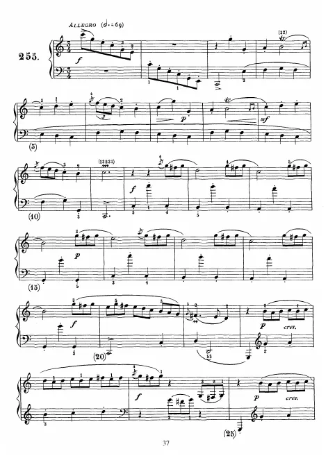 First page of Keyboard Sonata in C major