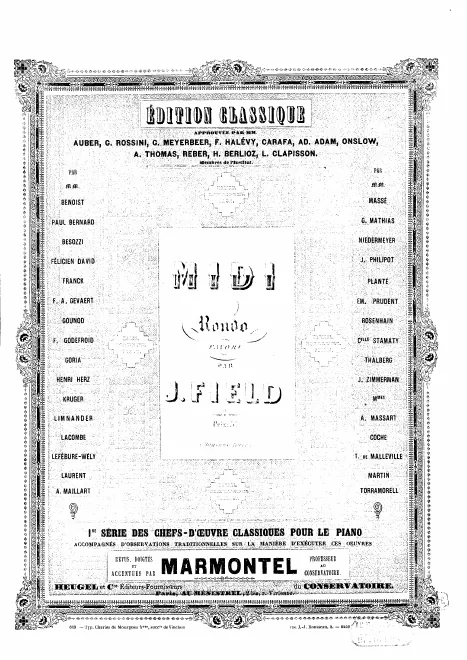 First page of Nocturne in E major