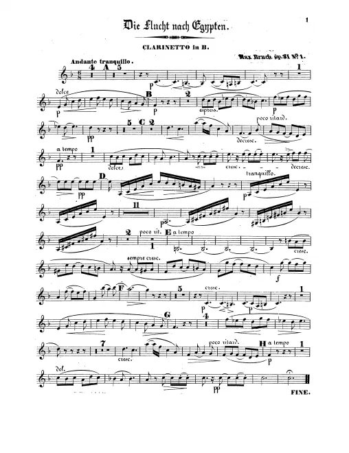 Clarinet (B♭)