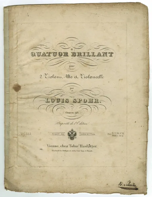 First page of String Quartet No.30