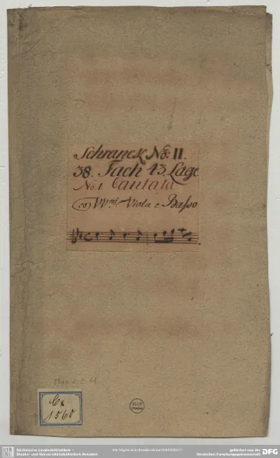 First page of Bella Dea che in ciel risplendi