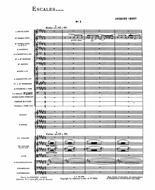 First page of Escales