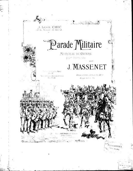 First page of Parade militaire
