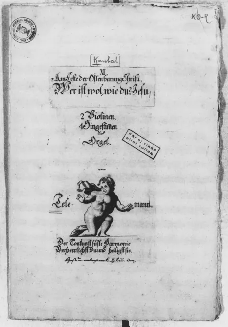 First page of Wer ist wohl wie du, Jesu