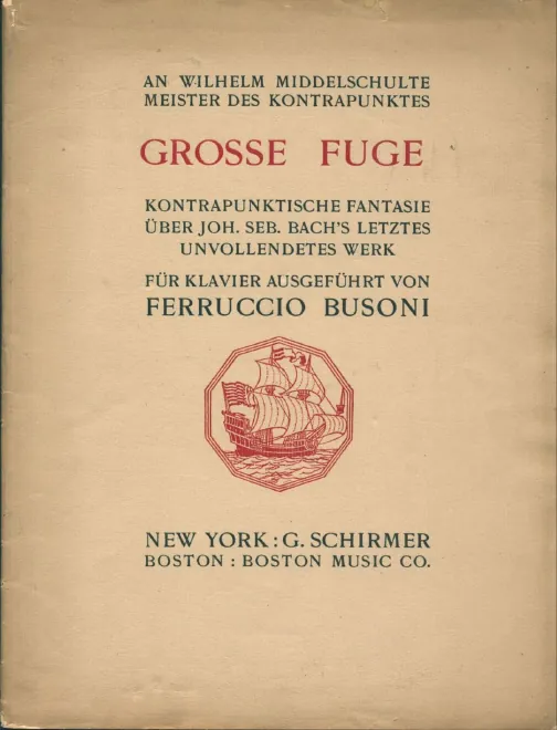 First page of Große Fuge