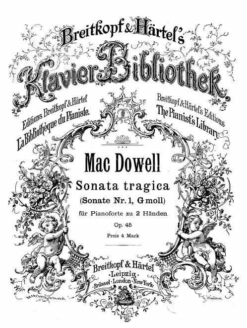 First page of Piano Sonata No.1