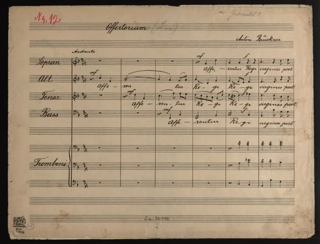 First page of Afferentur regi