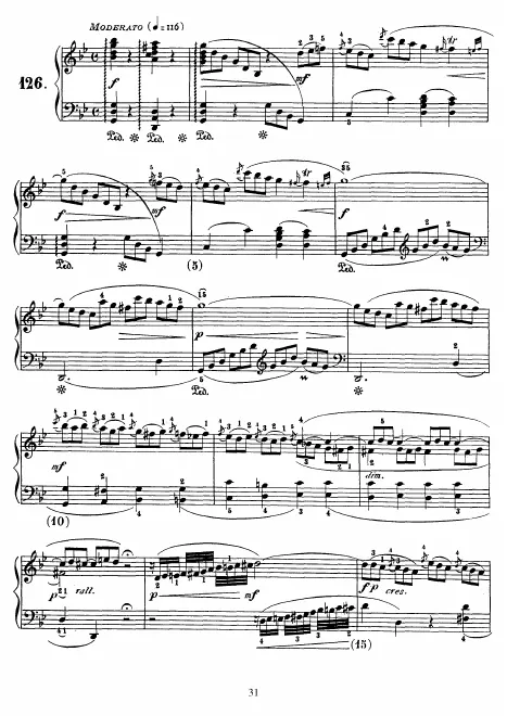 First page of Keyboard Sonata in G minor