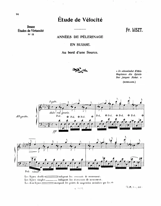 First page of Album d'un voyageur