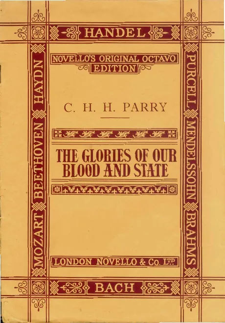 First page of The Glories of Our Blood and State