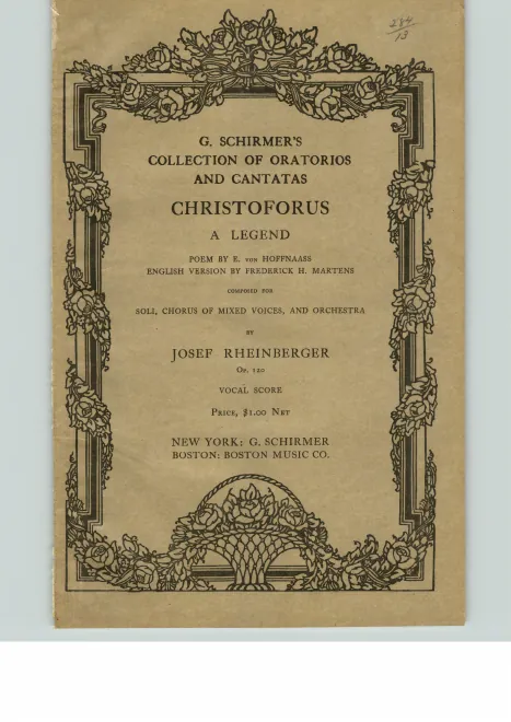 First page of Christoforus