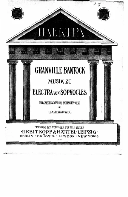 First page of Electra
