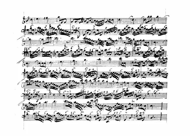 First page of Recorder Sonata in C major