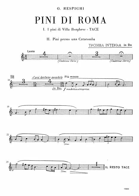 Offstage Trumpet (C)