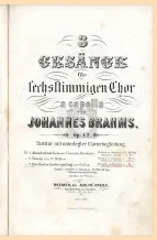 First page of 3 Songs