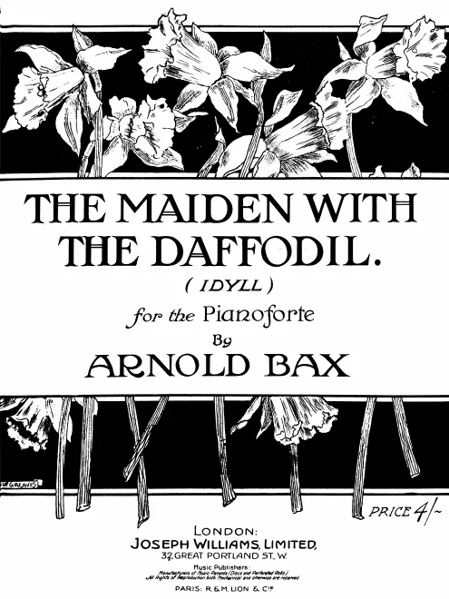 First page of The Maiden with the Daffodil
