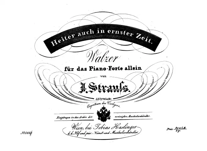 First page of Heiter auch in ernster Zeit