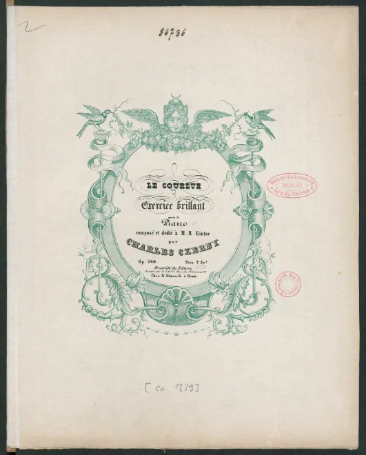 First page of Le coureur