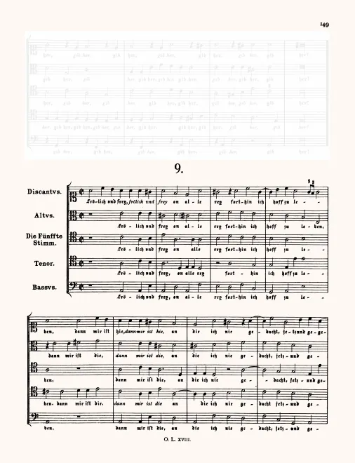 First page of Frölich und frey
