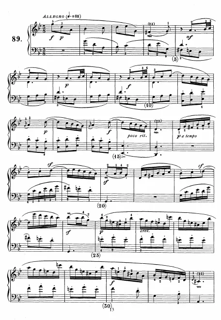 First page of Keyboard Sonata in G minor