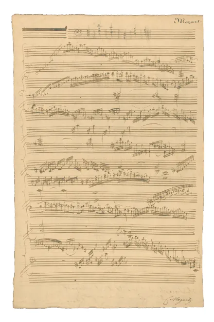 First page of Modulierendes Präludium (F-e)