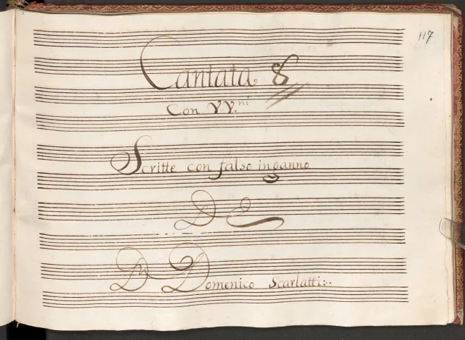 First page of Scritte, con falso inganno