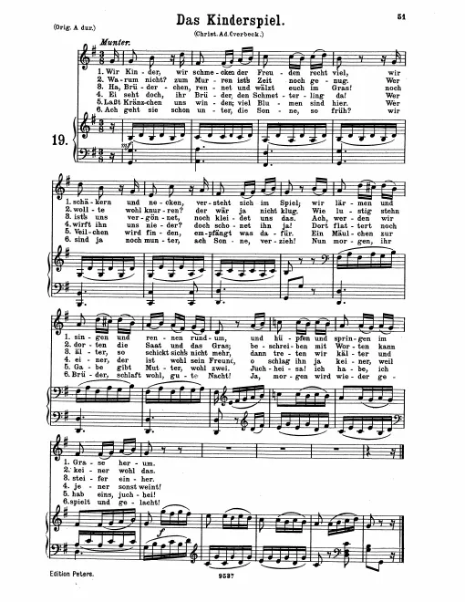 Complete Score (low voice, G major)