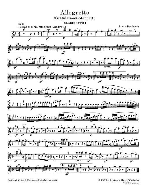 Clarinet 1 (B♭)