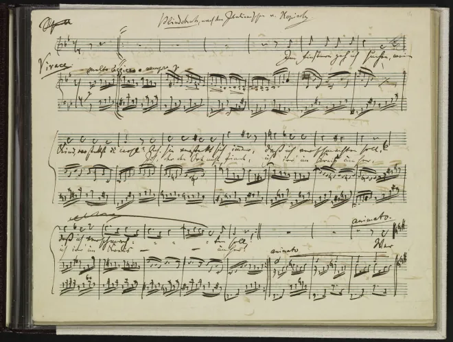 First page of 8 Lieder and Songs, Op.58