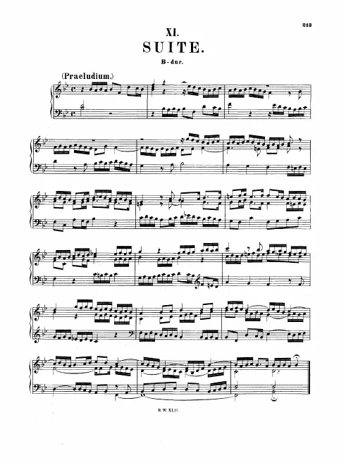 First page of Suite