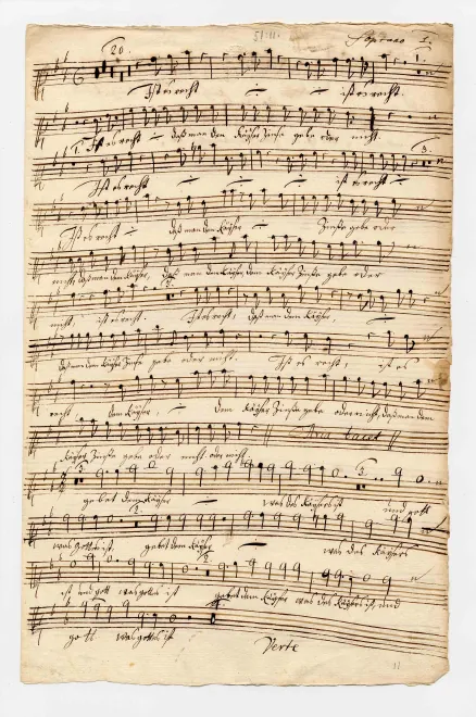 First page of Ist es recht daß man dem Kaiser Zinse gebe