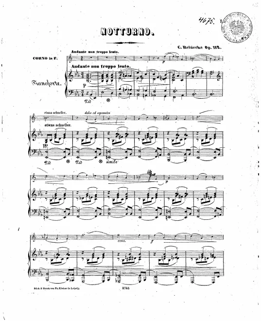 First page of Notturno