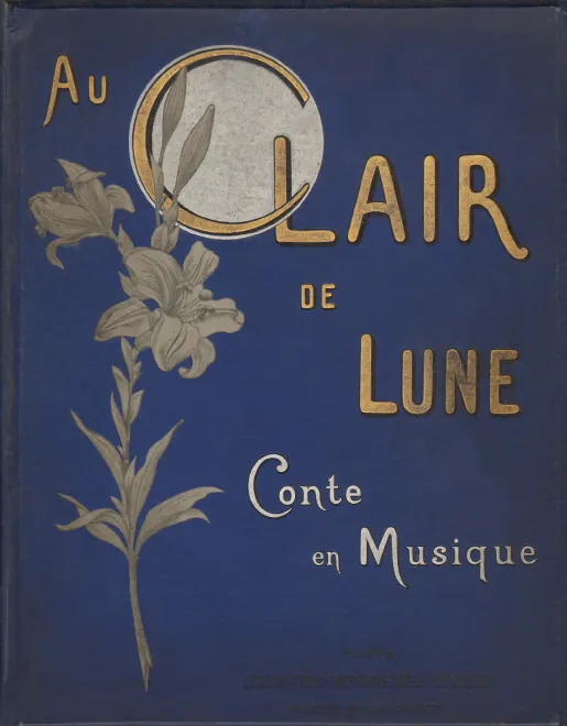 First page of Au clair de lune