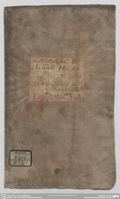 First page of Ouverture-Suite