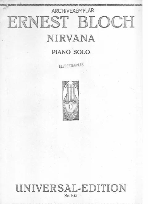 First page of Nirvana