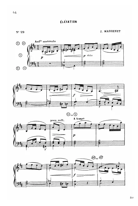 First page of Élévation