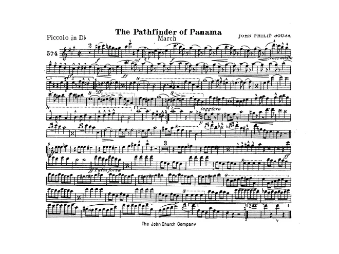 First page of The Pathfinder of Panama