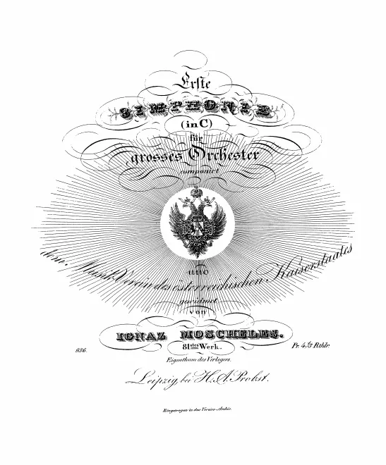 First page of Symphony No.1