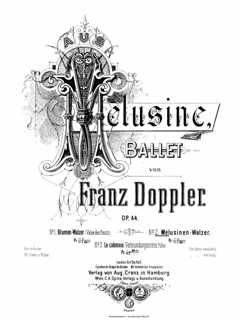 First page of Melusine