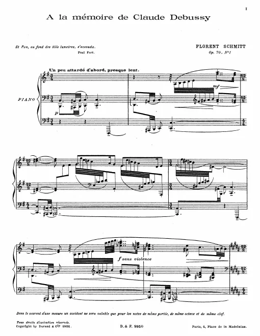 First page of Mirages
