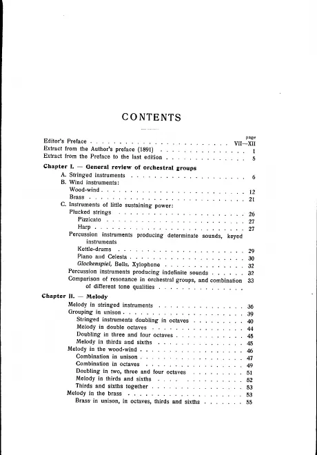 First page of Principles of Orchestration